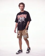 Mixed Emotions Tunes Tee Black